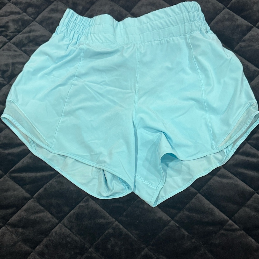 Lululemon Athletica Women's Sky Blue Athletic Shorts